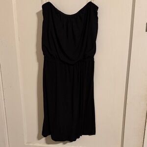 Three Hearts Strapless Midnight Dress
